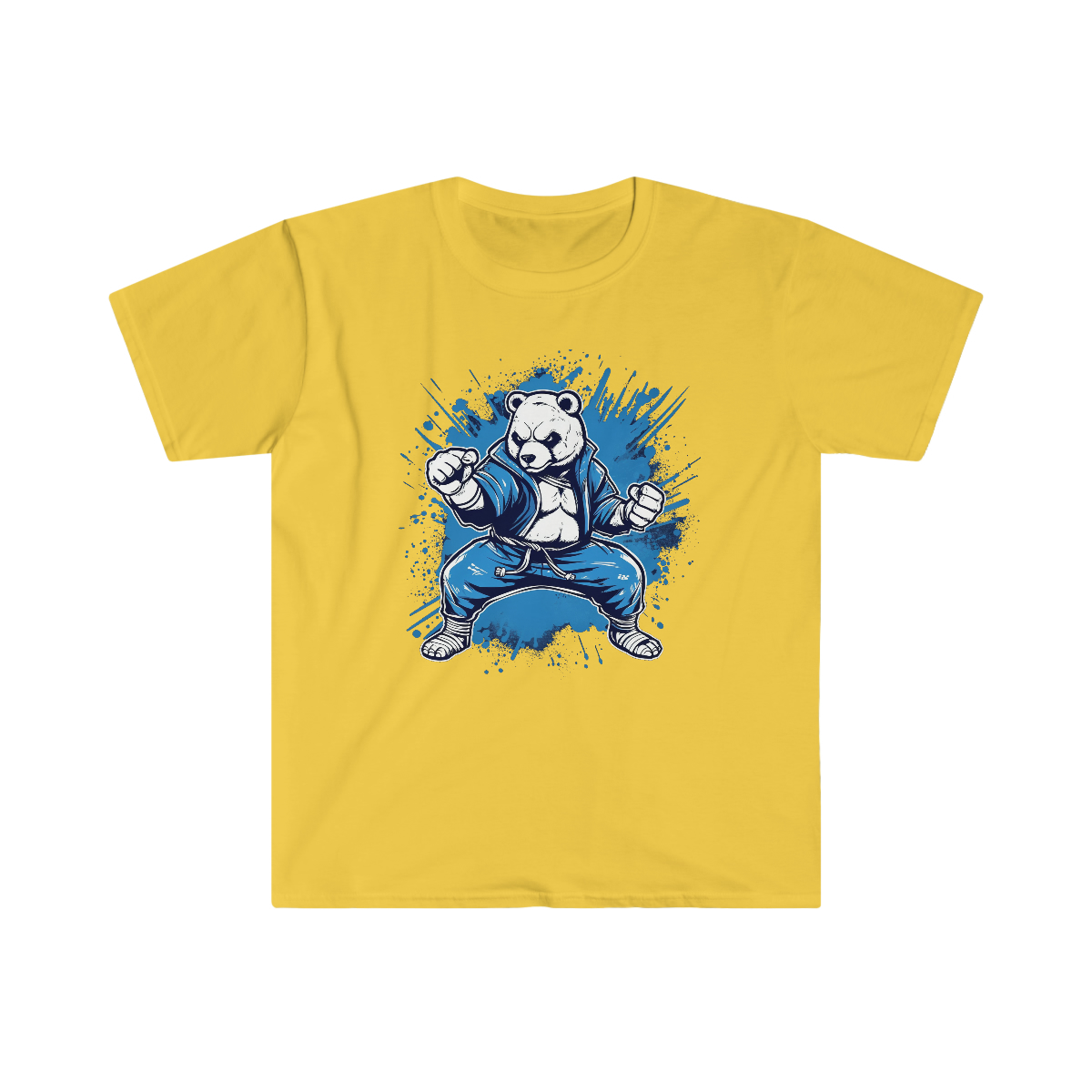 V180 Life Karate Ninja Bear T-shirt - Image 7