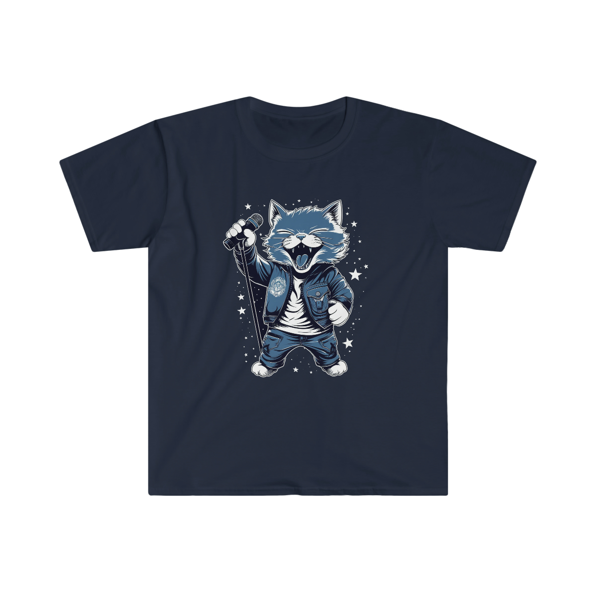 Happy Rockstar Kitty T-shirt - Image 5