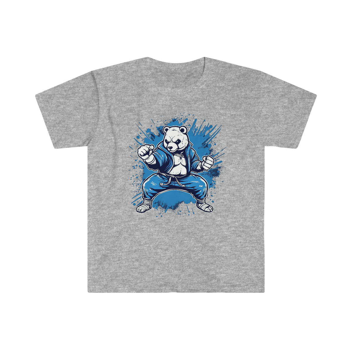 V180 Life Karate Ninja Bear T-shirt - Image 5