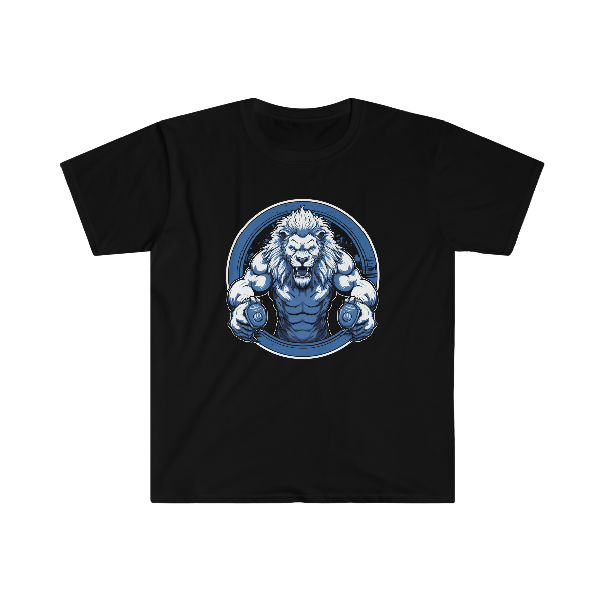 Fierce & Fit Lion Shirt , Mens T-shirts / Womens T-shirts, Lion Shirts, fitness tee