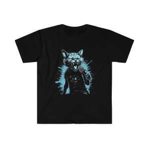 V180 Life Passionate Rockstar Cat T-shirt