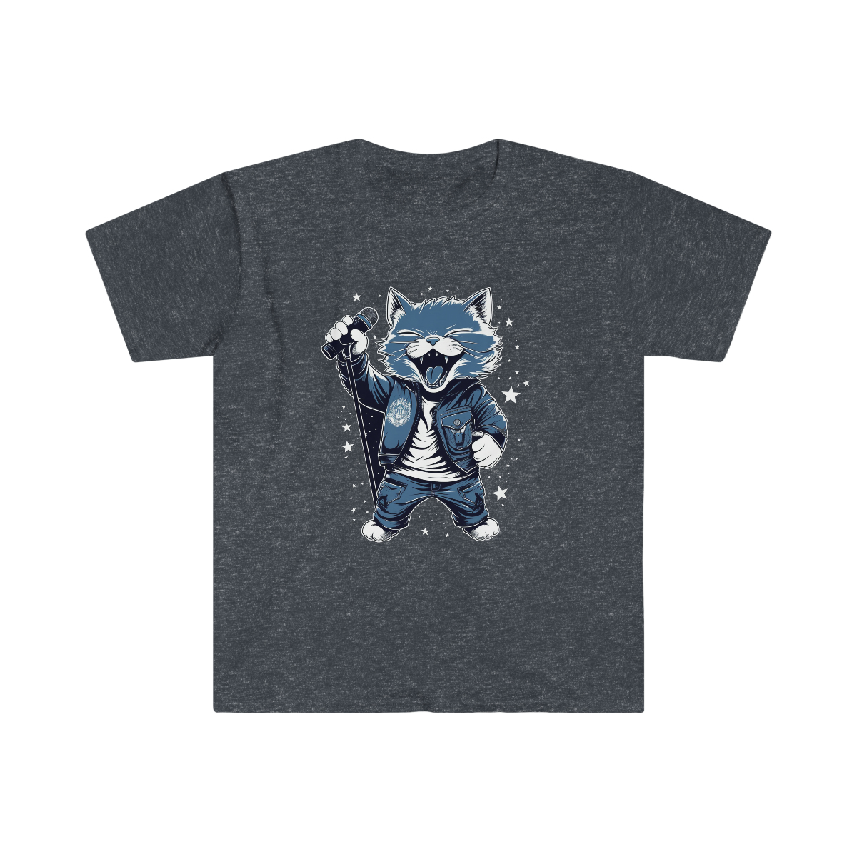 Happy Rockstar Kitty T-shirt - Image 7