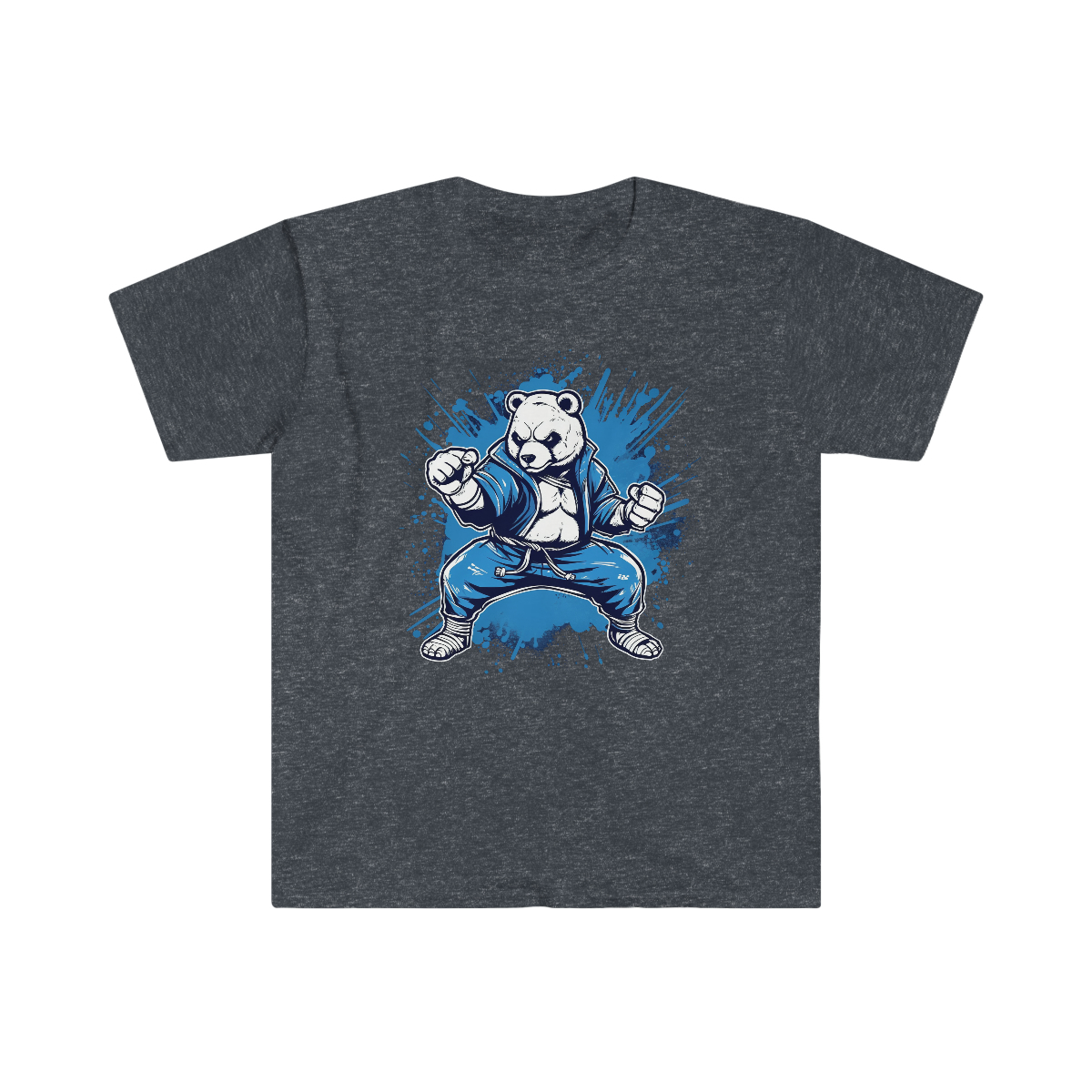 V180 Life Karate Ninja Bear T-shirt - Image 23